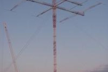 La antena  más grande para 160 metros se ha montado en OH8X