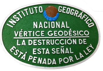Placa de Vértices Geodésicos