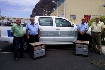URE ARIDANE – El gobierno de Canarias dona 2 repes VHF y 2 enlaces UHF