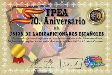 Diploma TPEA Especial 70 Aniversario
