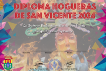 Diploma Hogueras de San Vicente 2024