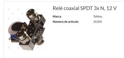 relé coaxial