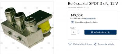 coaxial rele