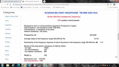 Info auriculares rusos