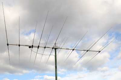 HV VHF Tri Band Yagi Antenna 15m 10m 6m PA21 28 50 15 7HD