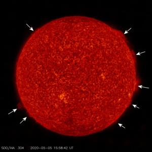 prominencias spaceweather com