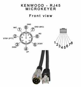 Conesion RJ45 de microkeyer a Kenwood (1)